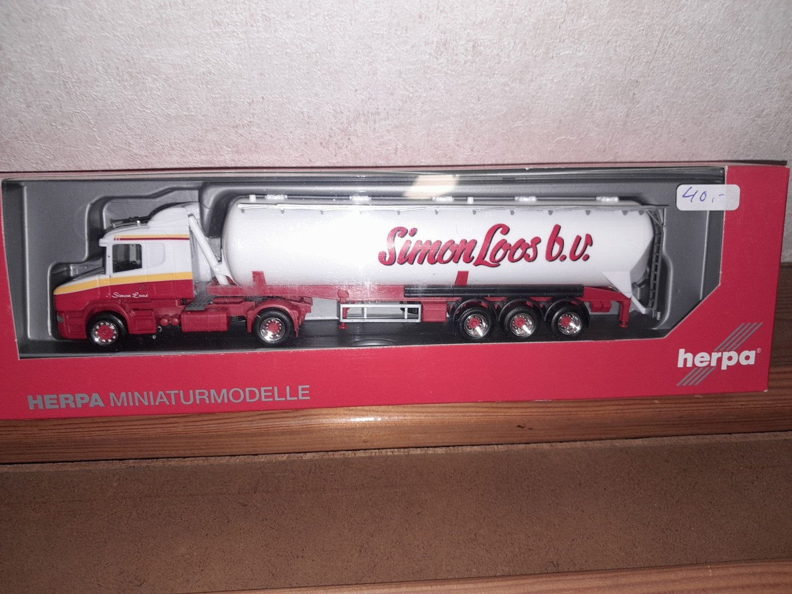 Herpa, Ophalen of Verzenden, Zo goed als nieuw, Bus of Vrachtwagen, Herpa