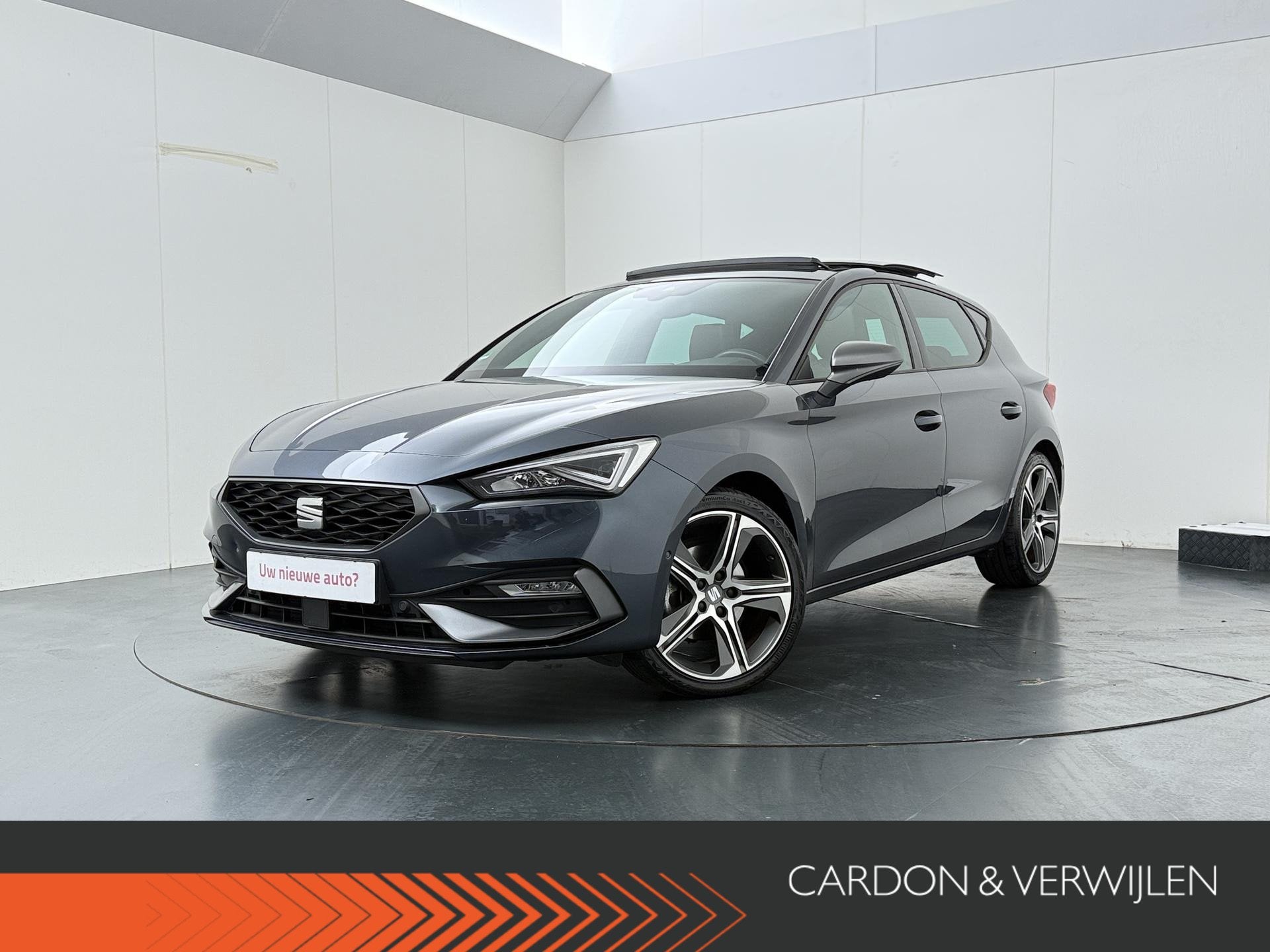 SEAT Leon 1.0 eTSI FR Business Intense | 110 PK | Automaat |, Auto's, 12 maanden, Gebruikt, Alcantara, Origineel Nederlands