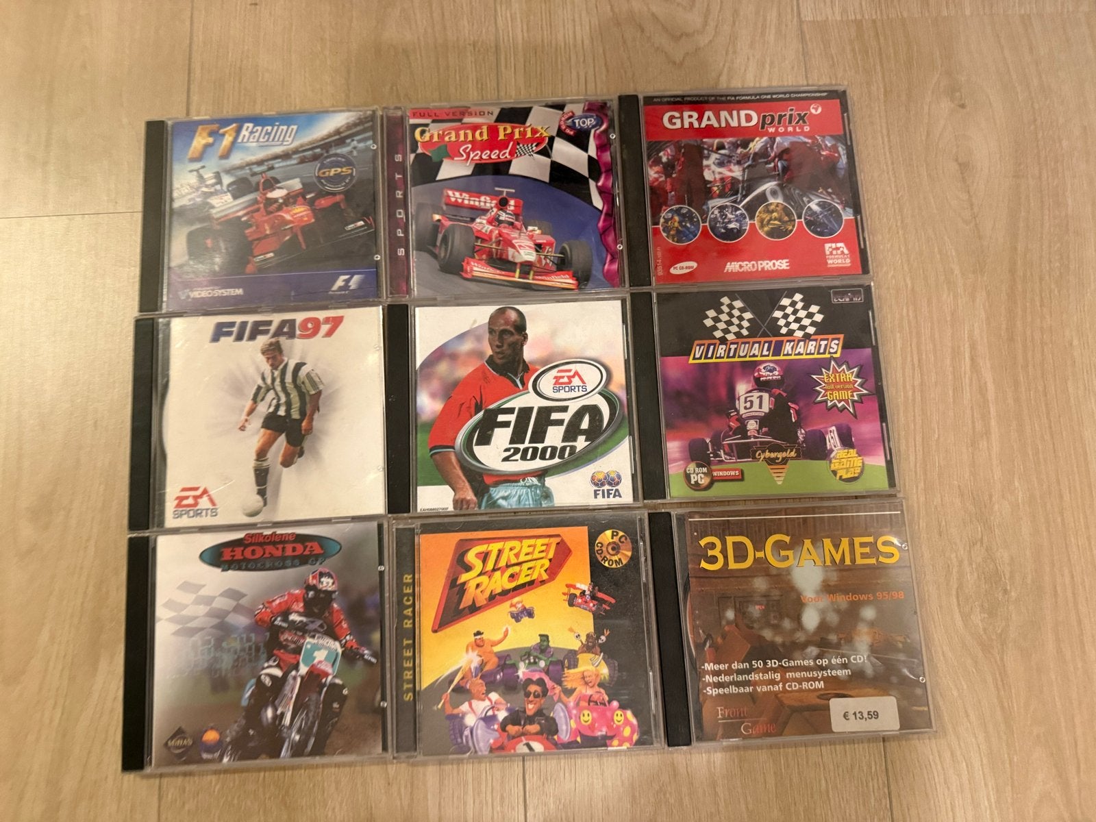 Diverse PC Games Collectie, Gebruikt, 1 speler, Racen en Vliegen, Ophalen of Verzenden