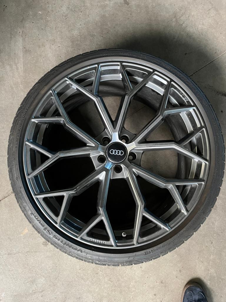 Motec Audi RS6 wielen 22 inch, Ophalen, Gebruikt, 285 mm, Banden en Velgen