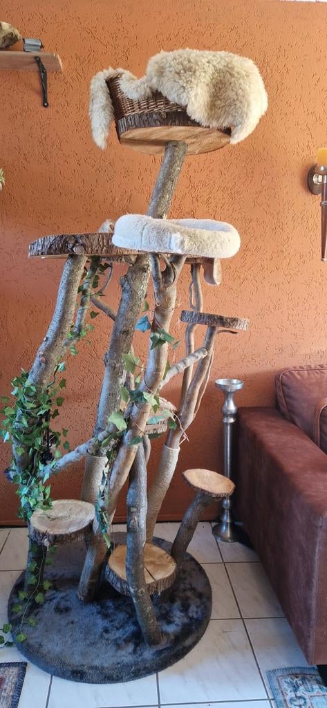 Natuurlijke krabpaal custome made, Dieren en Toebehoren, Kattenmanden, Ophalen of Verzenden, Nieuw