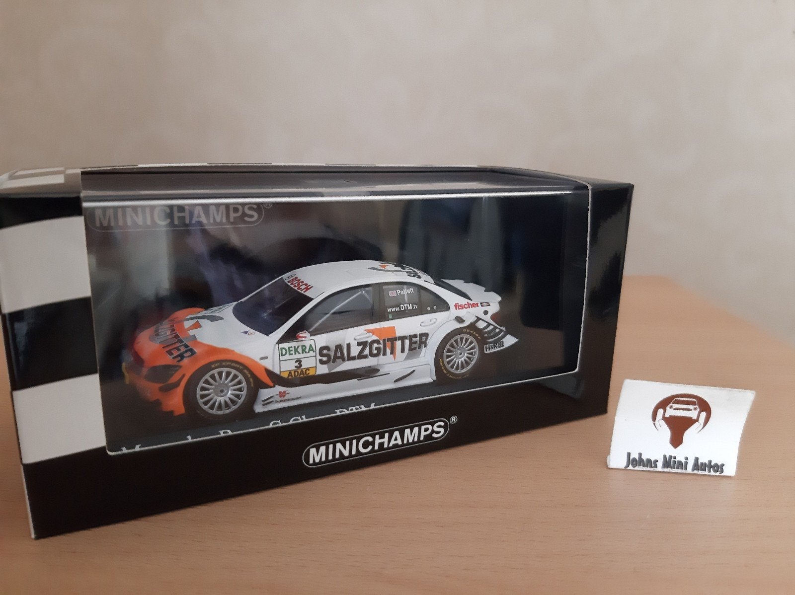 Mercedes C klasse DTM 2010 G. Paffett van Minichamps 1:43, Minichamps, Auto, Nieuw, Ophalen of Verzenden