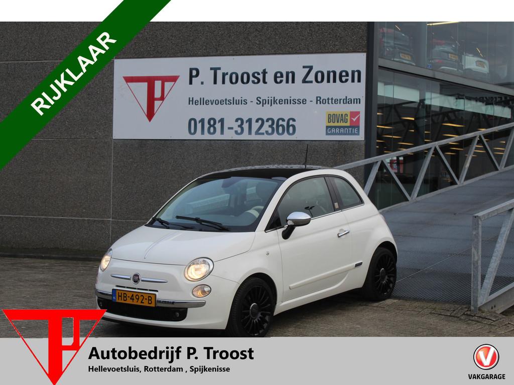 Fiat 500 0.9 TwinAir Turbo Rivièra Maison Panoramadak/Leder, 12 maanden, Gebruikt, Bedrijf, Handgeschakeld