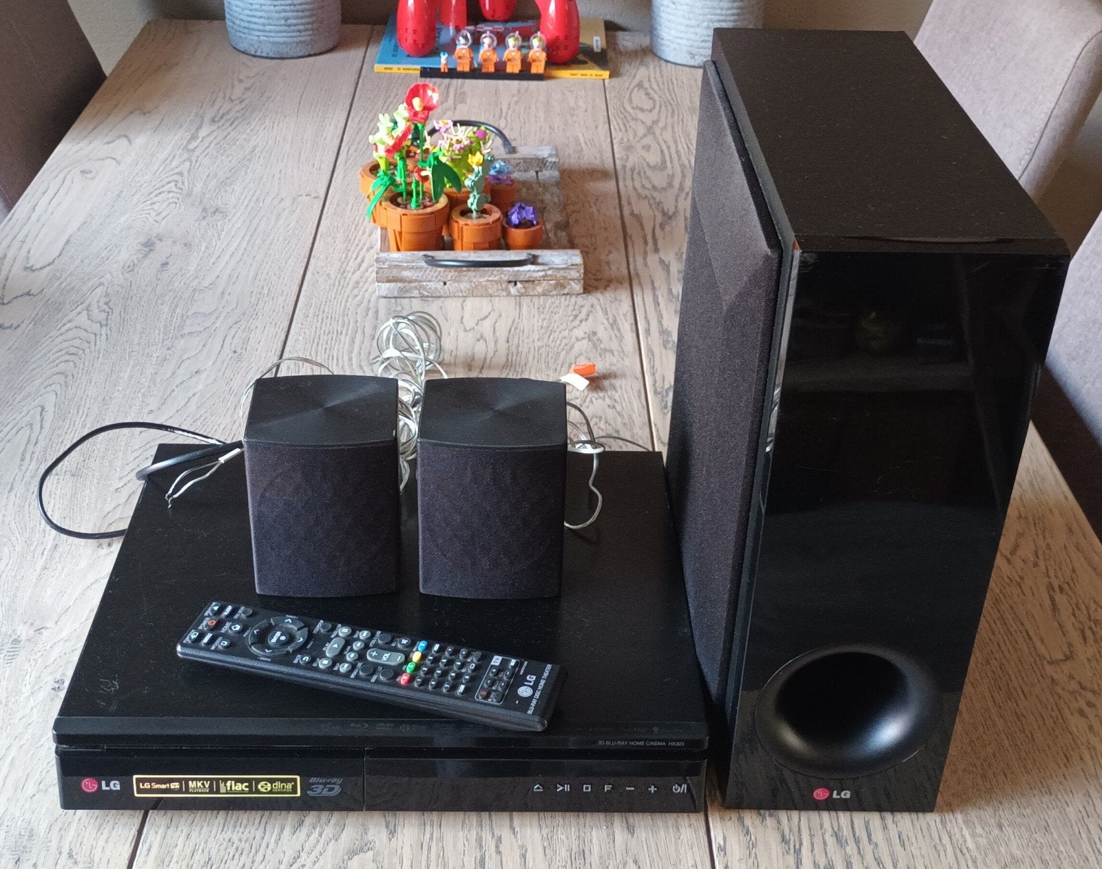 LG 2.1 Home Cinema Set (Blu-ray / 3D / HDMI), Overige merken, Gebruikt, Blu-ray-speler, 70 watt of meer