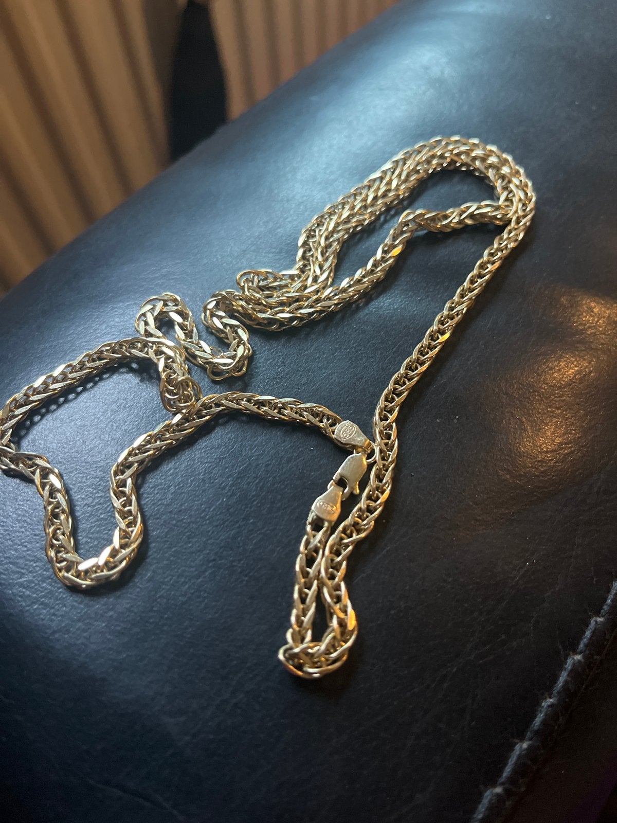 Mooie 14k vossenstraat Ketting 60 cm - 15.87g, Ophalen of Verzenden, Zo goed als nieuw, Goud