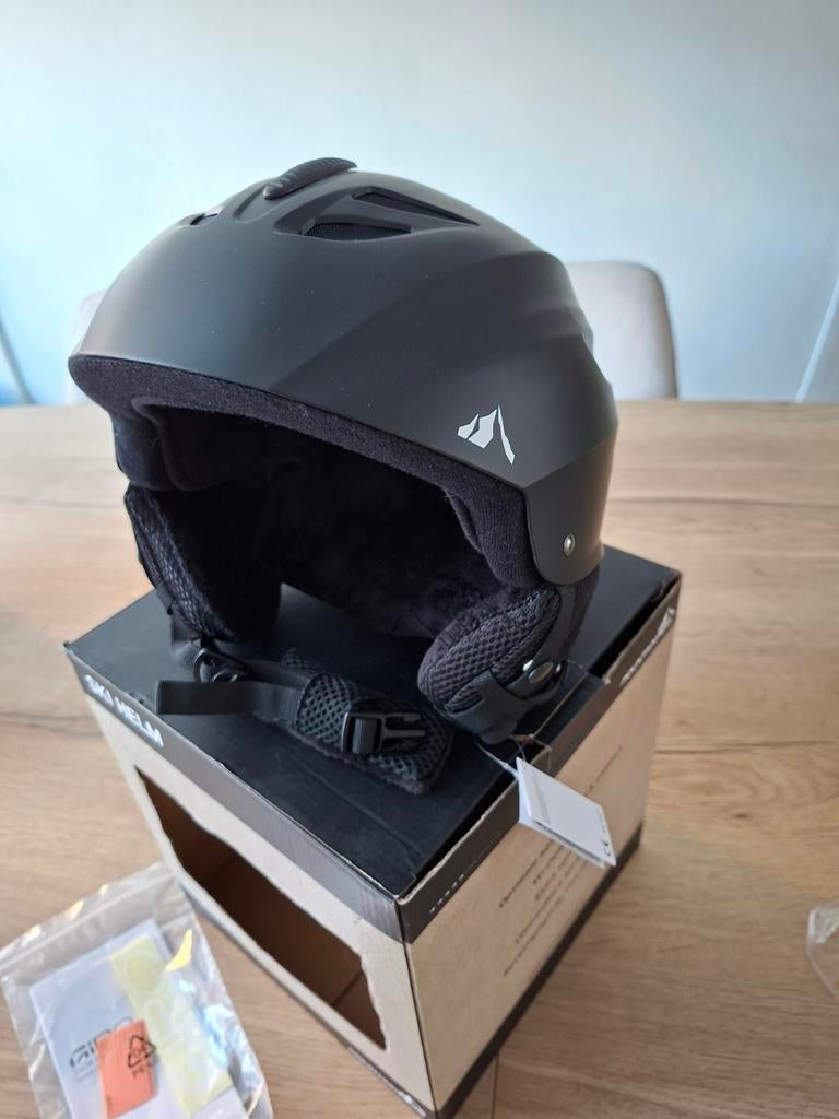 Mountainpeak Skihelm - Zwart, Nieuw in Doos, Overige merken, Overige typen, Nieuw, Ophalen of Verzenden