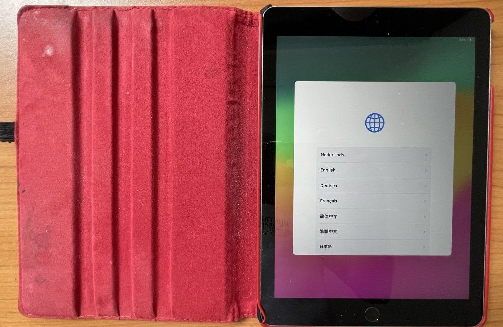ipad 6e Generatie, Gebruikt, 32 GB, Apple iPad, Grijs