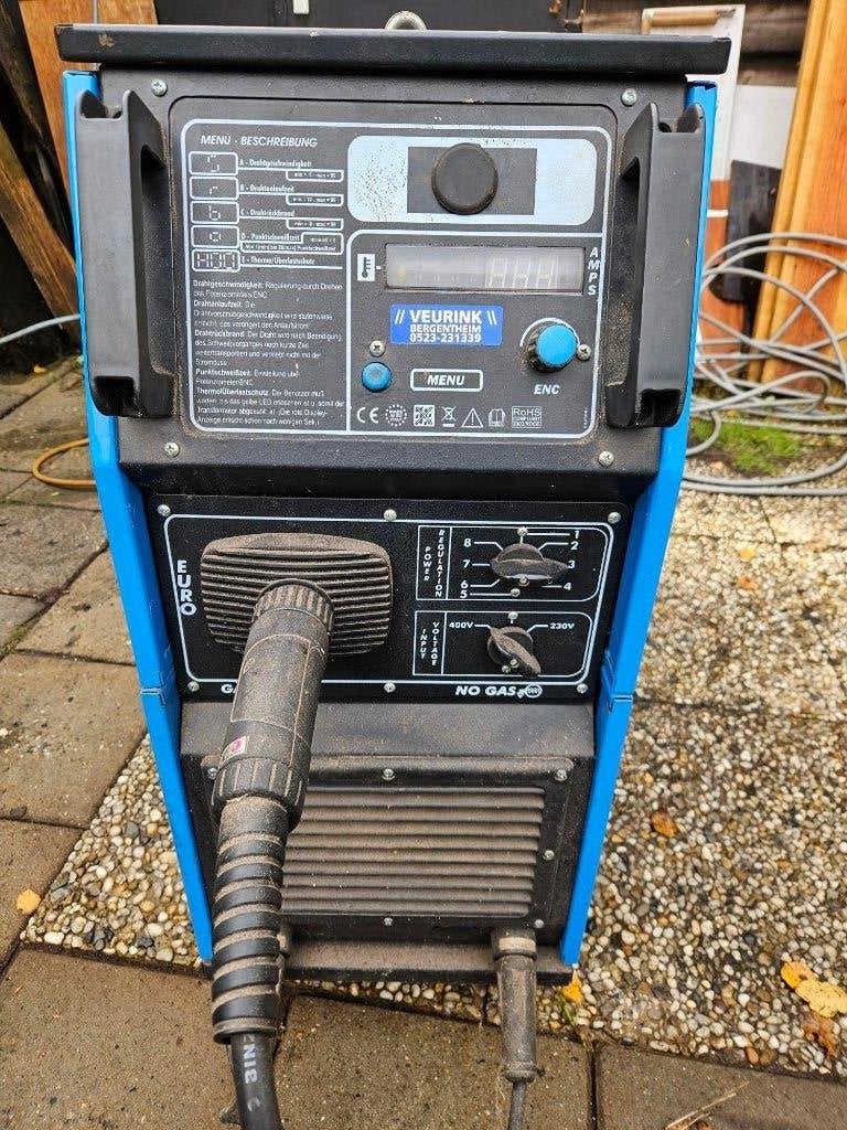 mig / mag lasapparaat, Ophalen, Gebruikt, 150 tot 250 ampère, Co2