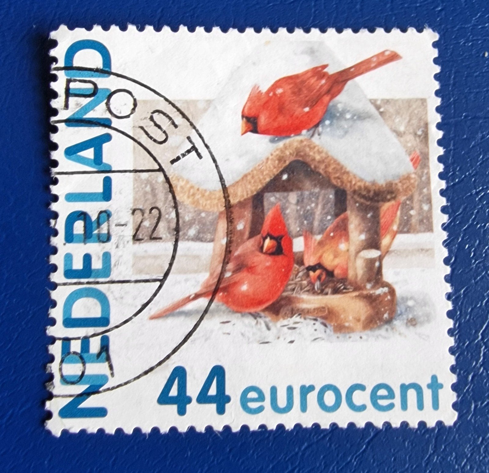kv554 Hallmark december zegel  Roodborstjes in de sneeuw, Postzegels en Munten, Postzegels | Nederland, Ophalen of Verzenden, Na 1940