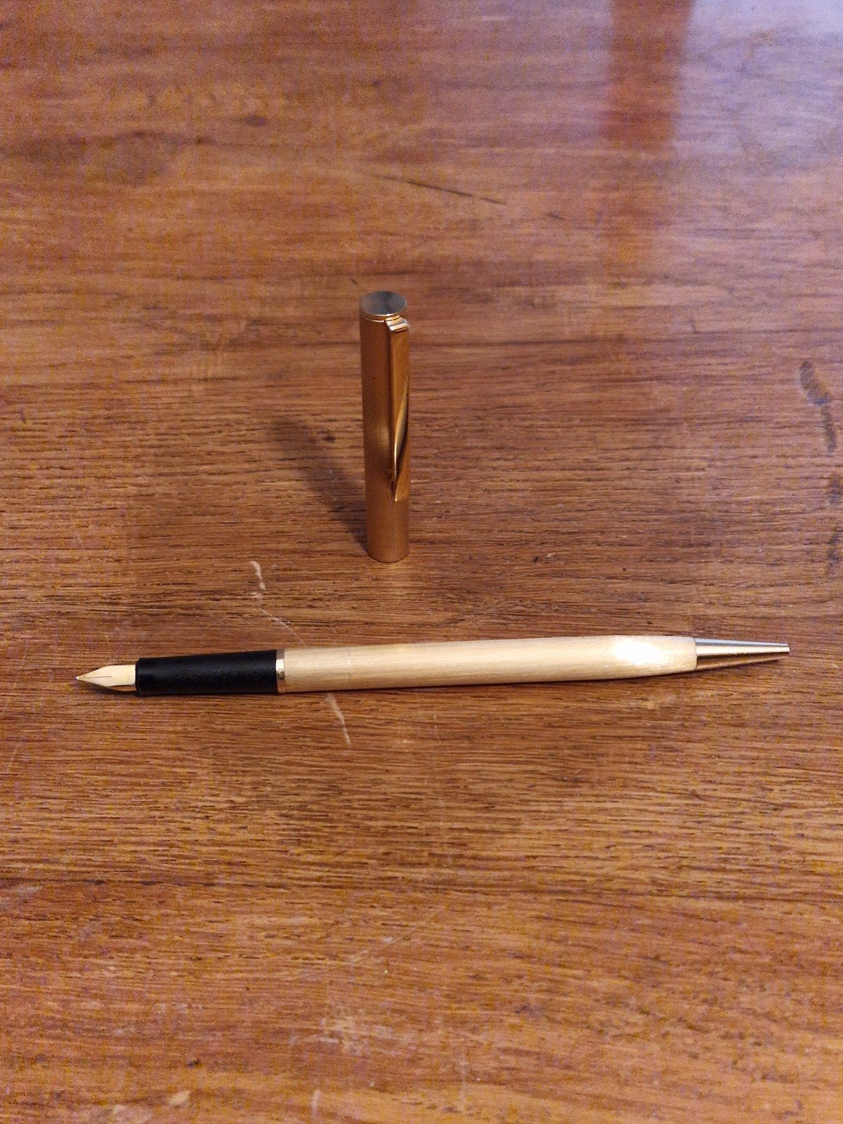 Berendsohn vergulde vulpen/ballpen, Overige merken, Berendsohn, Berendsohn, Ophalen of Verzenden
