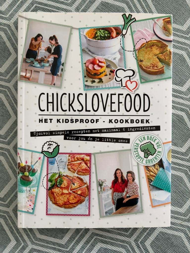 Chicks love food het kidsproof kookboek, Ophalen of Verzenden, Zo goed als nieuw
