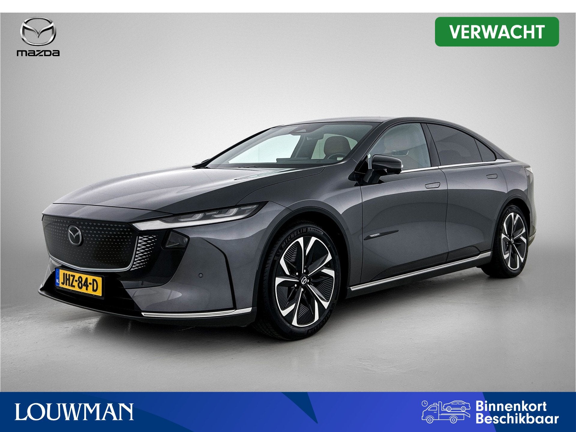 Mazda 6e Takumi Plus Long Range 80 kWh | Panoramadak | 360 C, Auto's, Automaat, Achterwielaandrijving, Gebruikt, 6e