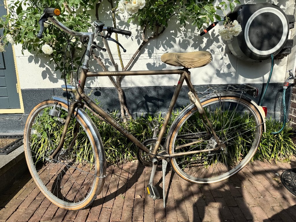Magneet herenfiets, Gebruikt, Versnellingen, 57 tot 61 cm, Trommelrem
