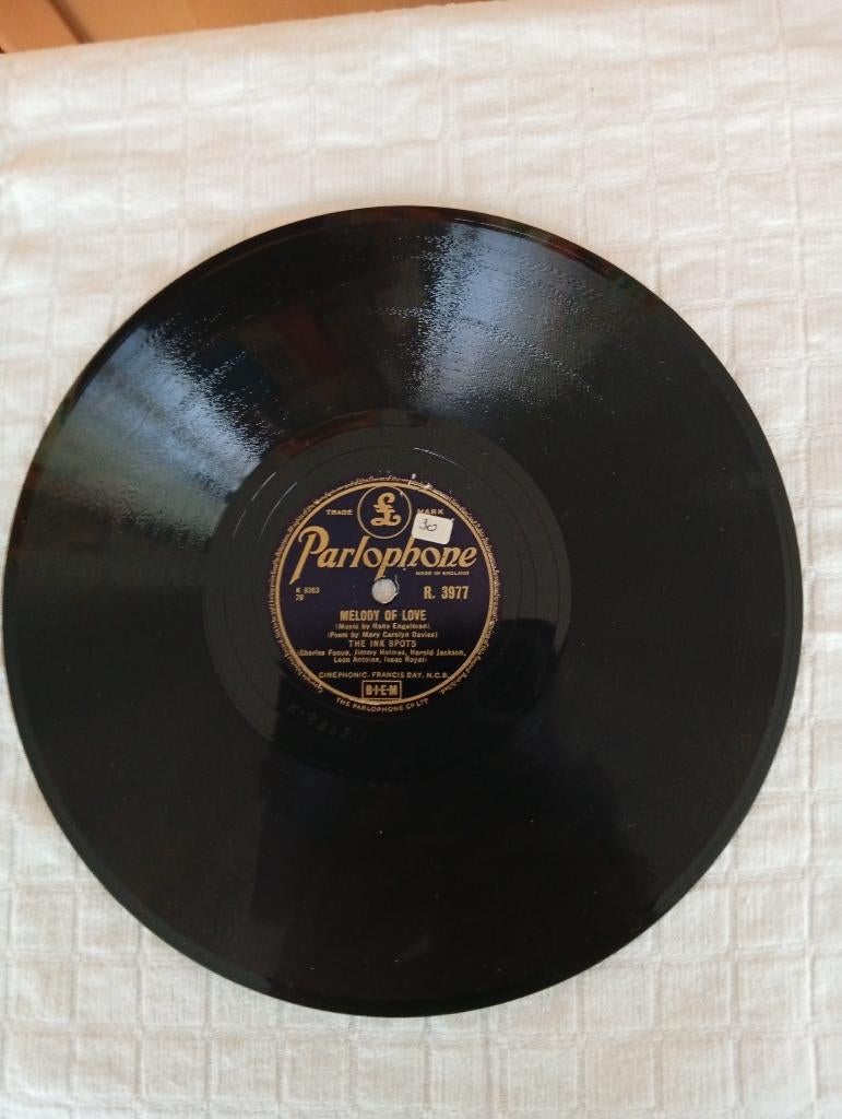 The Ink Spots 78 toeren Parlophone, Gebruikt, 10 inch, 1980 tot heden, Ophalen of Verzenden