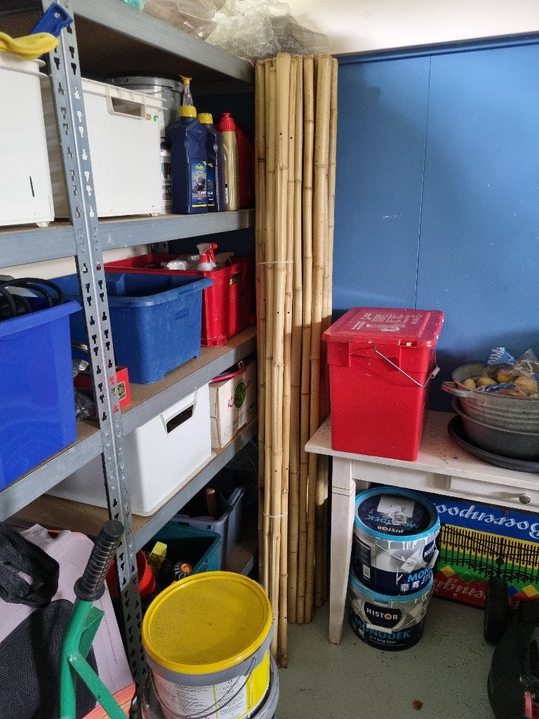 bamboo stokken voor hek of schutting, Ophalen, 1 tot 2 meter, Minder dan 3 meter, Nieuw
