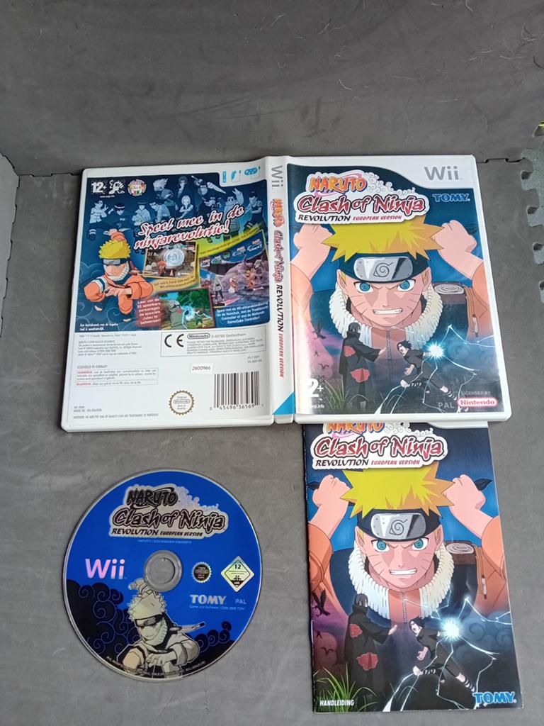 Wii spel Naruto Clash of Ninja Revolution, Gebruikt, Vechten, ., Ophalen of Verzenden