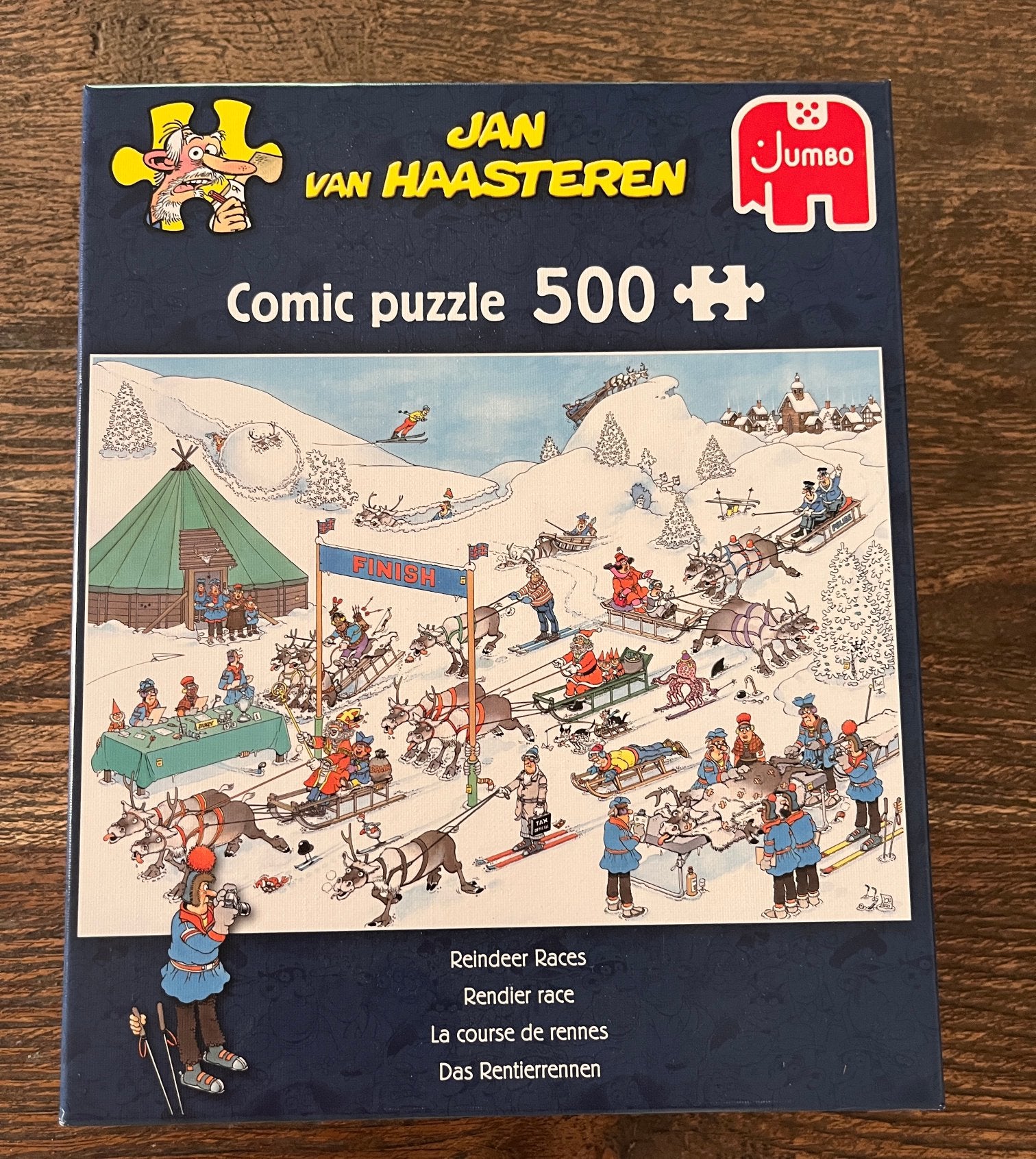 Jan van Haasteren 500 stukjes, Hobby en Vrije tijd, Denksport en Puzzels, Ophalen, 500 t/m 1500 stukjes, Nieuw, Legpuzzel