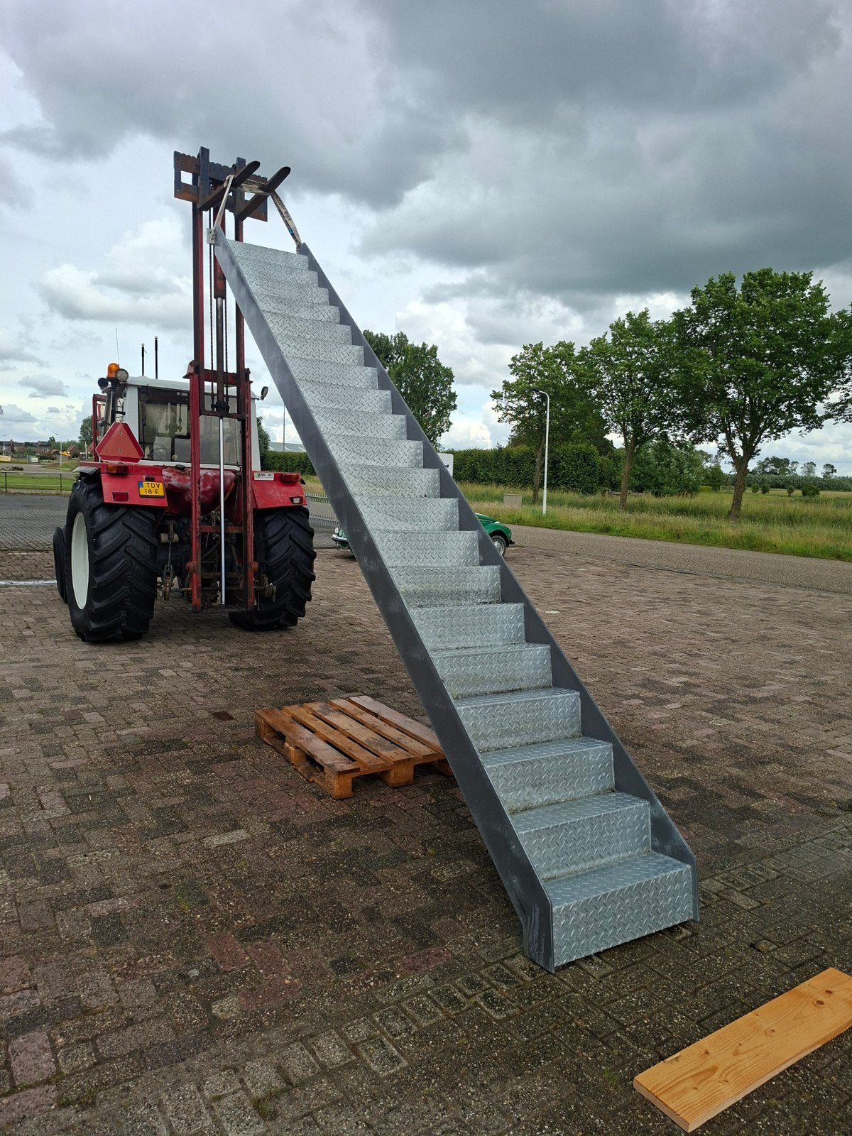Trap, Ophalen, Minder dan 2 meter