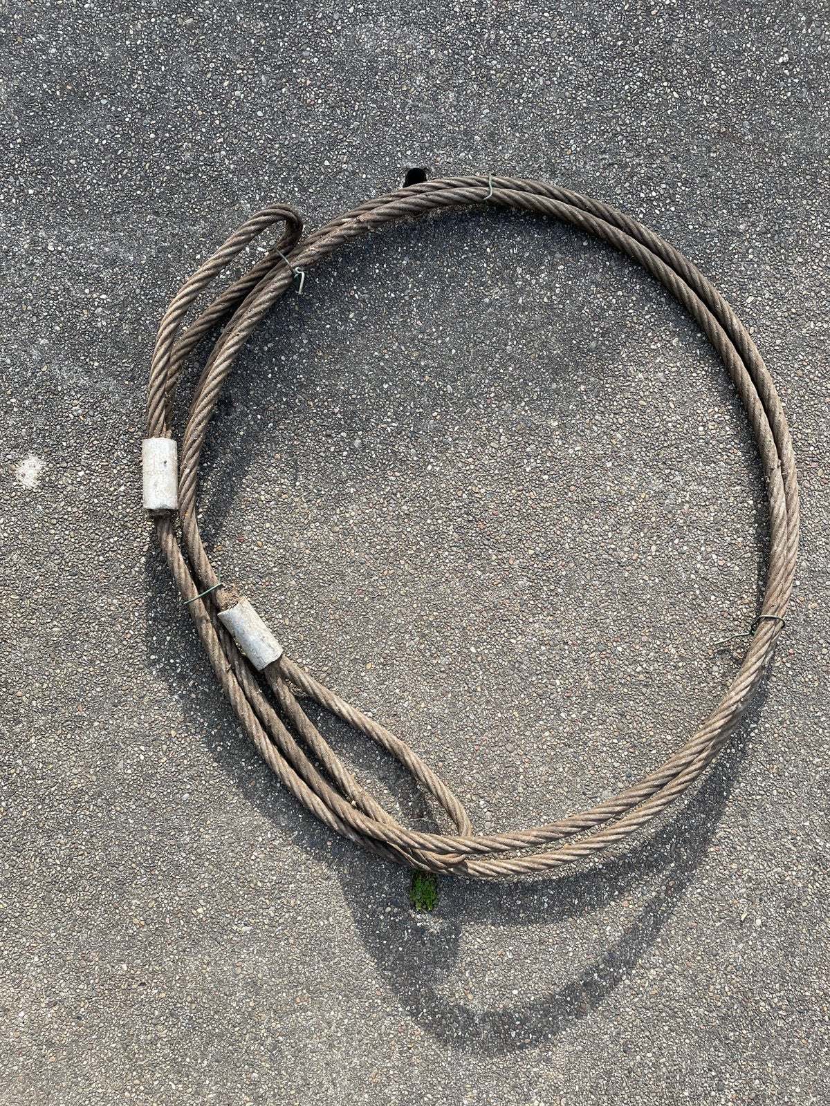 OERSTERKE STAALKABEL / SLEEPKABEL, LENGTE 600cm, DIA 20mm, Ophalen, Zo goed als nieuw