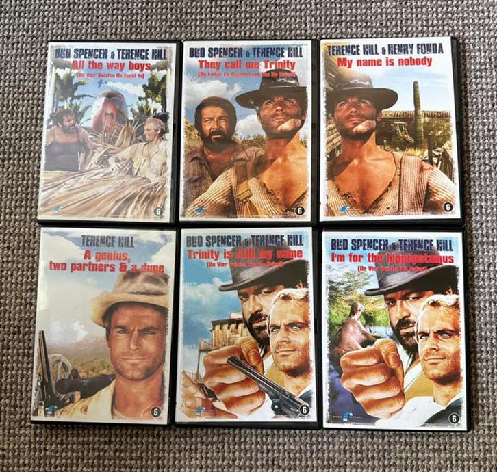 Bed Spencer & Terence Hill DVD Collectie (6 films), Vanaf 6 jaar, Ophalen of Verzenden, Zo goed als nieuw, Boxset