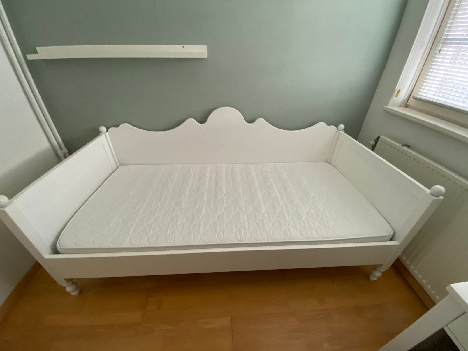 Bed/Bedbank Bopita, Ophalen, Gebruikt, Eenpersoons, Wit