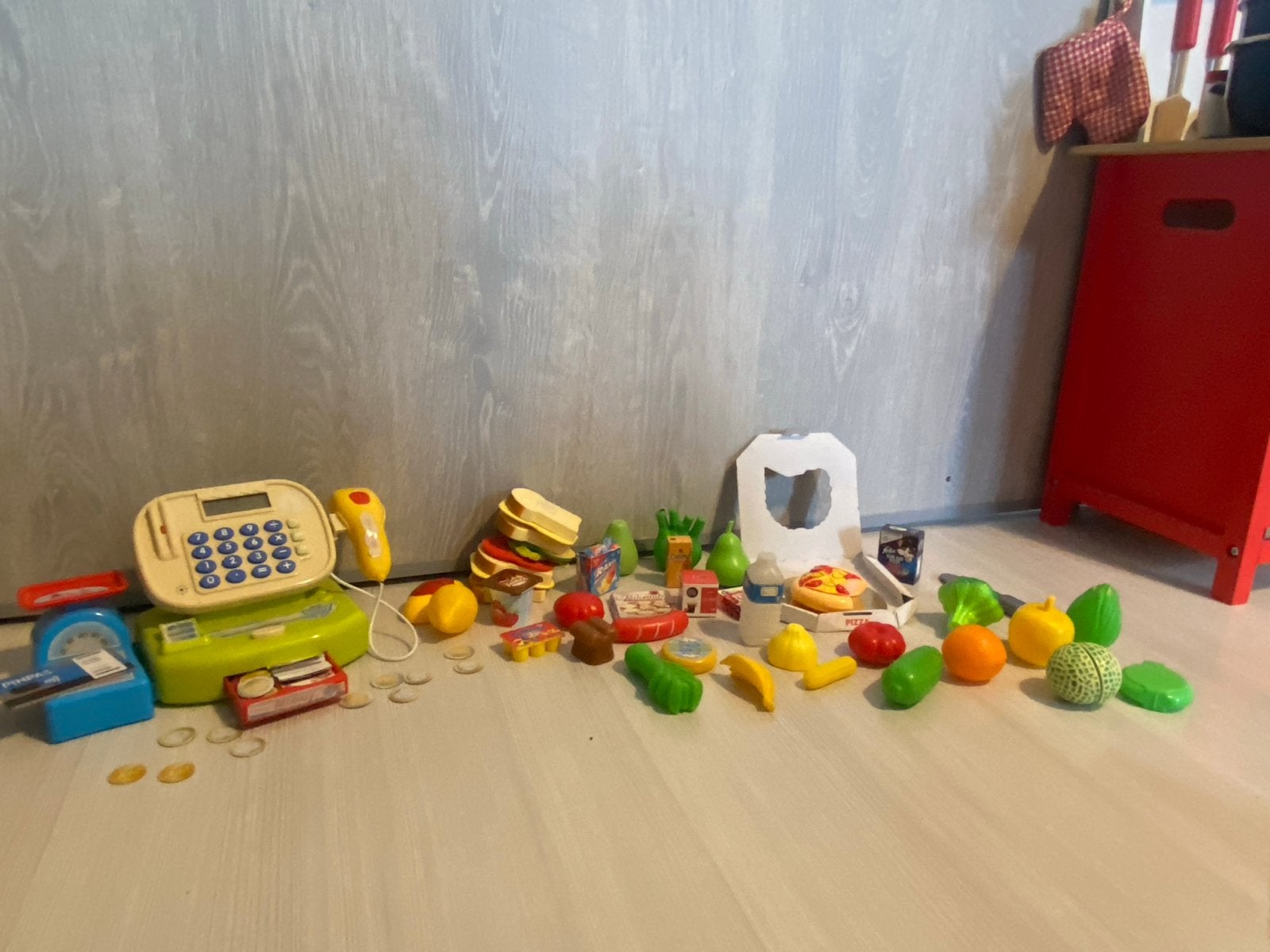 Keuken speelkassa en accessoires, Ophalen of Verzenden, Gebruikt, Jongen of Meisje