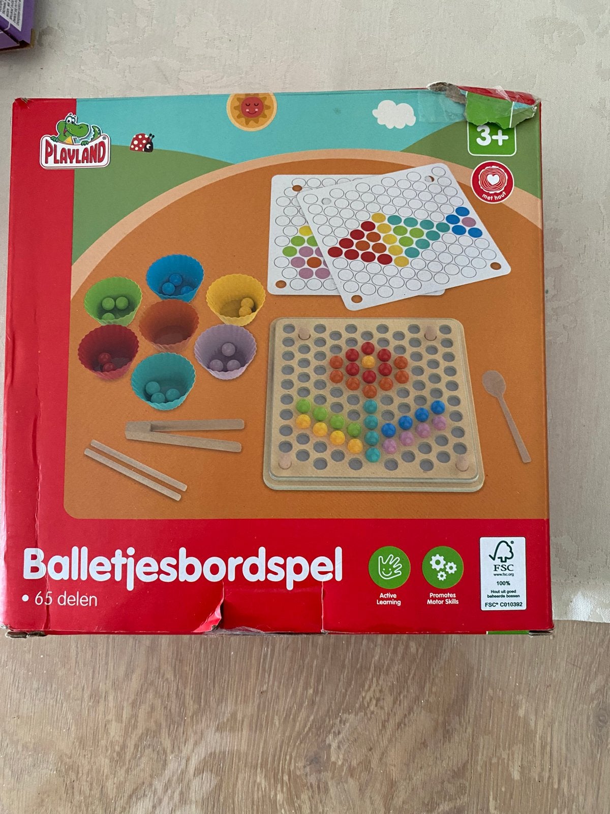 Ballen spel, Ophalen, Gebruikt