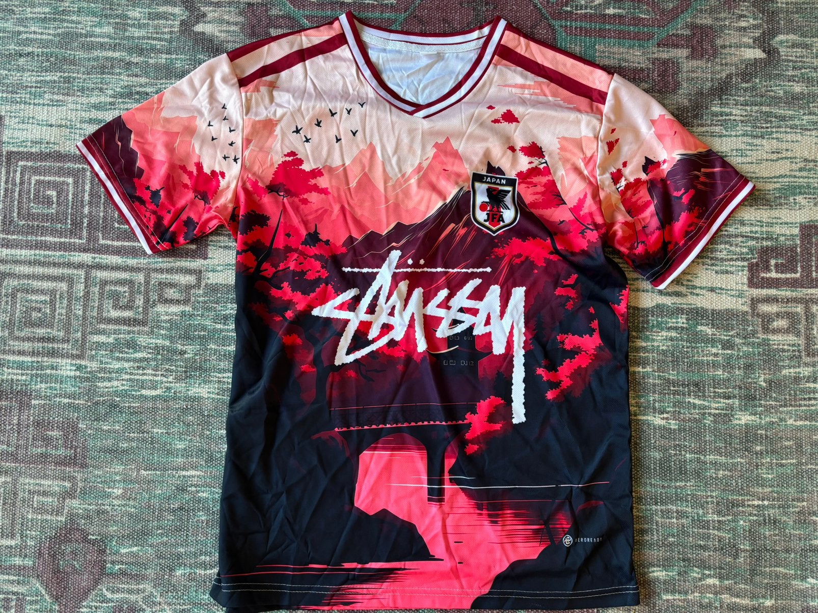 Bulk 10x Voetbalshirt x Stussy, Verzenden, Wit, Nieuw, Overige maten
