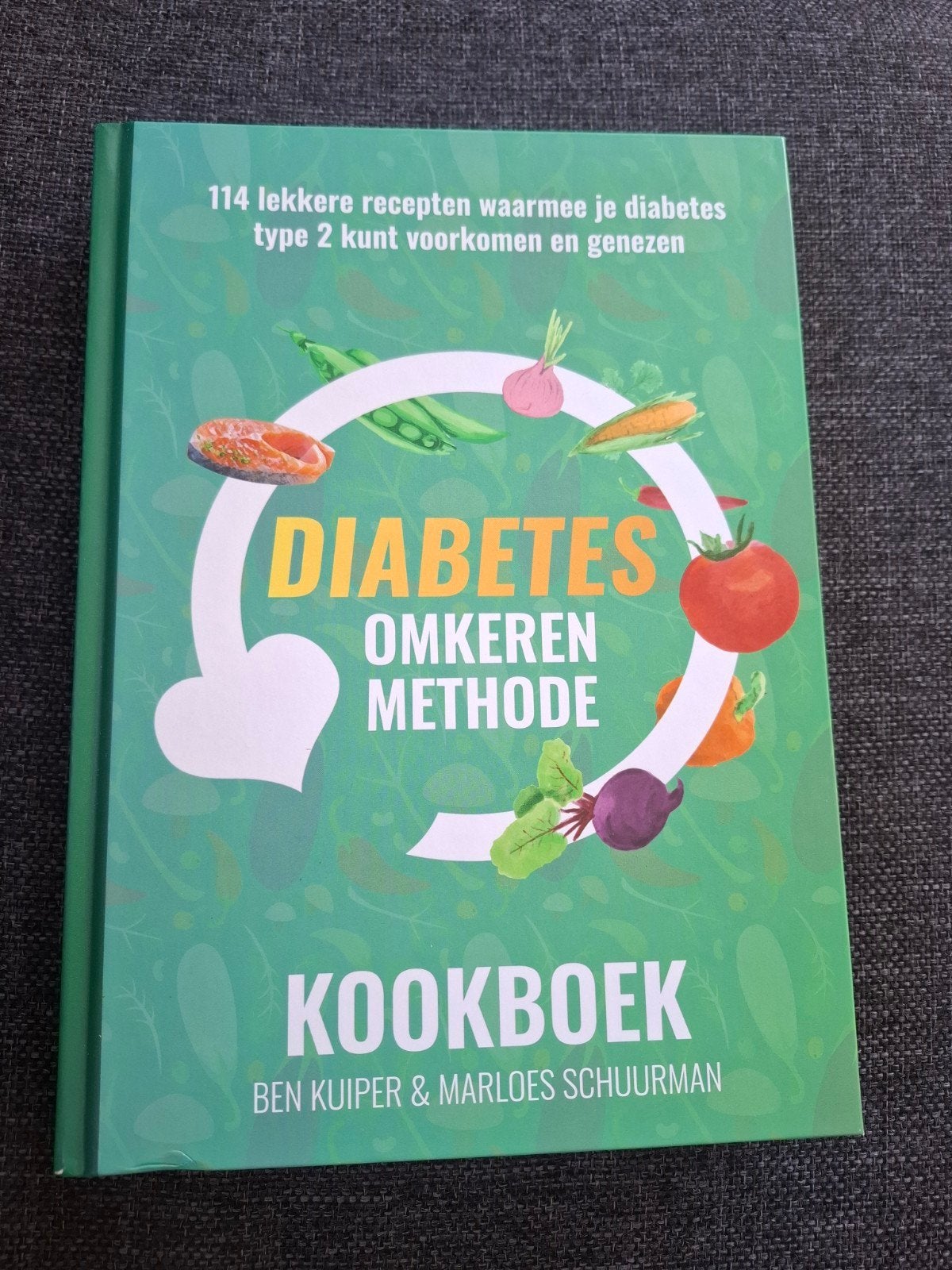 Ben Kuiper - Het Diabetes Omkeren Methode Kookboek, Dieet en Voeding, Ophalen of Verzenden, Zo goed als nieuw, Ben Kuiper; Marloes Schuurman