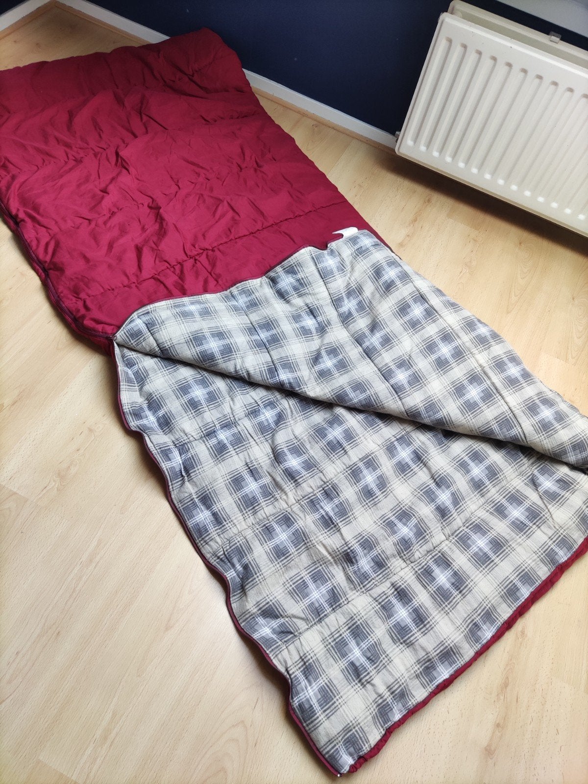 Grote slaapzak, Ophalen