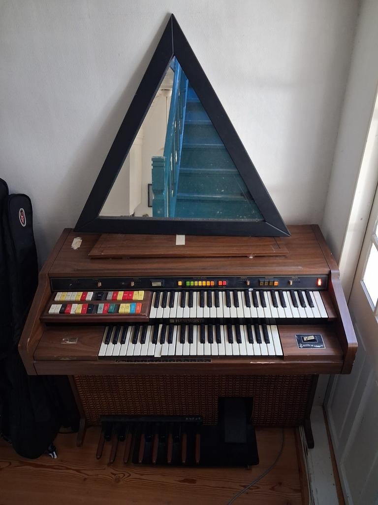 Hammondorgel - Vintage model met 2 klavieren, Muziek en Instrumenten, Orgels, Ophalen, Gebruikt, 2 klavieren, Orgel