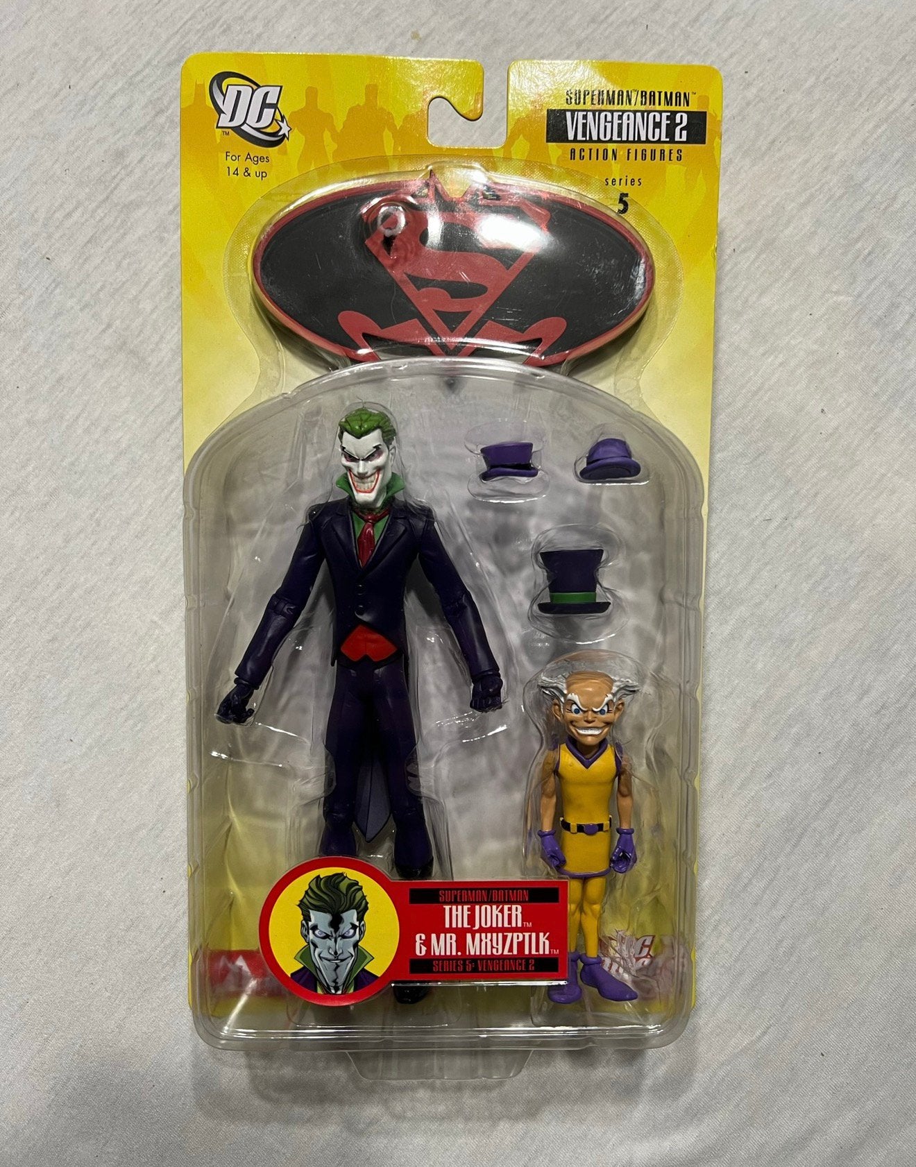 DC Comics SUPERMAN BATMAN series JOKER & Mr. MXYZPTLK figuur, Verzamelen, Poppetjes en Figuurtjes, Nieuw, Ophalen of Verzenden