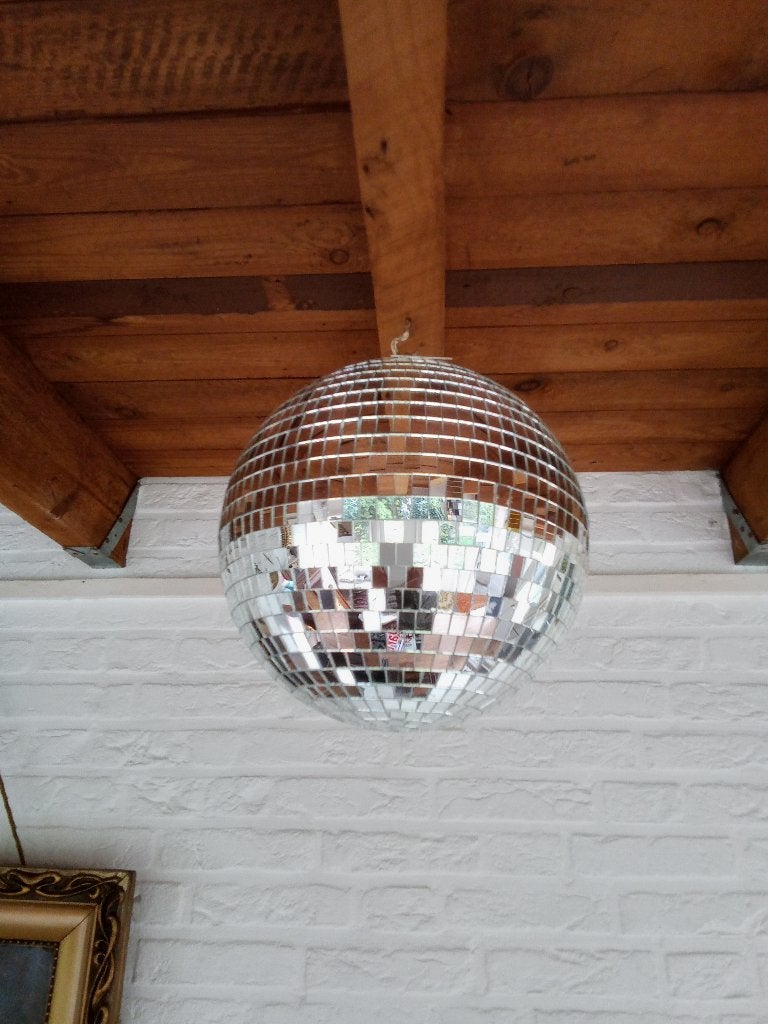Discobal Spiegelbal, Ophalen of Verzenden, Zo goed als nieuw, Versiering, Overige