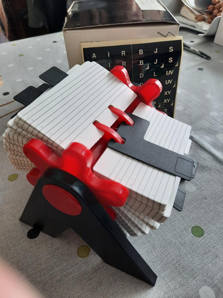 Nieuwe Flip File voor adressen, recepten, etc., Ophalen of Verzenden
