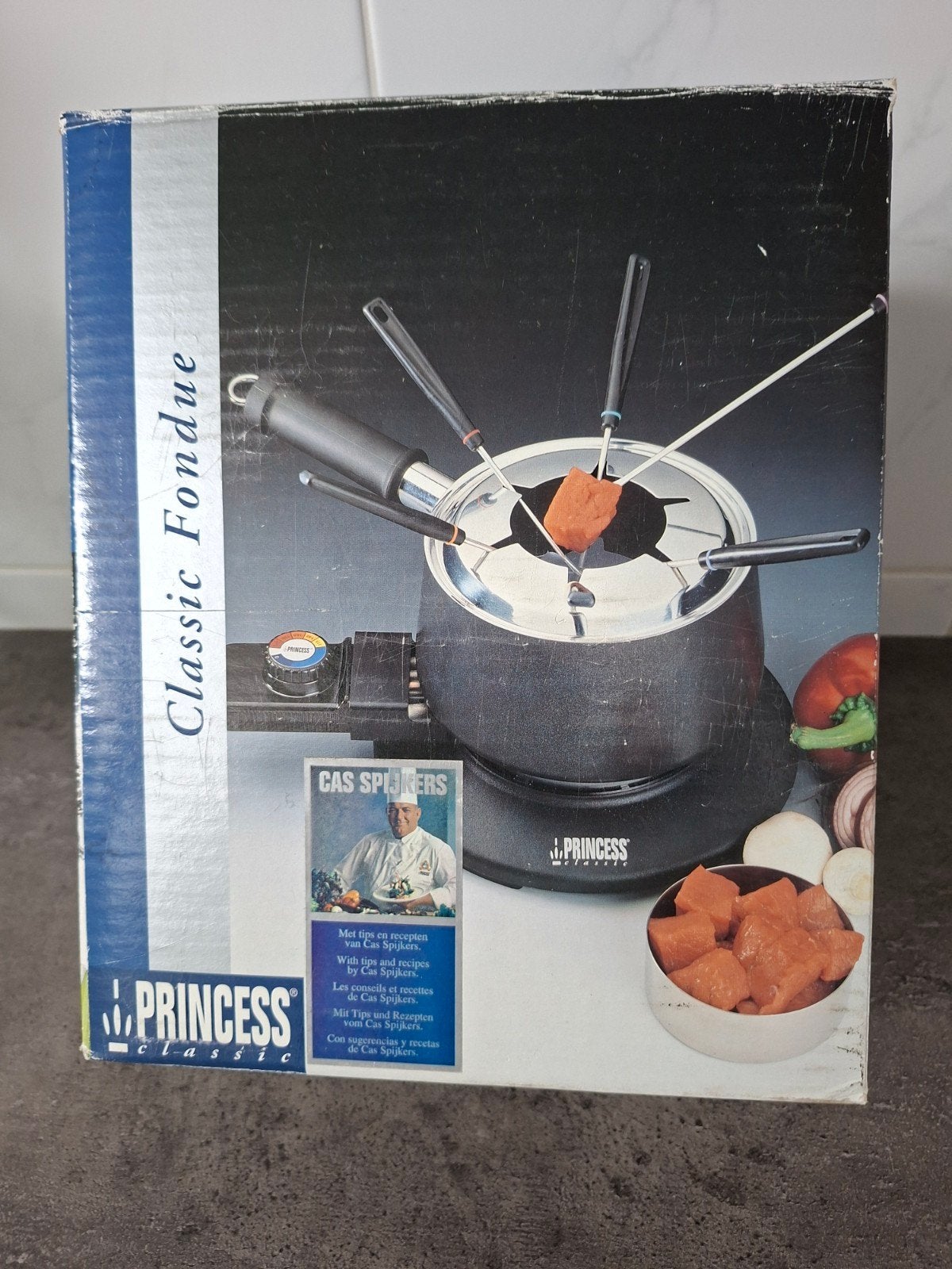 Princess Classic Fondue - Complete Fondueset, Witgoed en Apparatuur, Ophalen, Nieuw, Brander, Fondueset