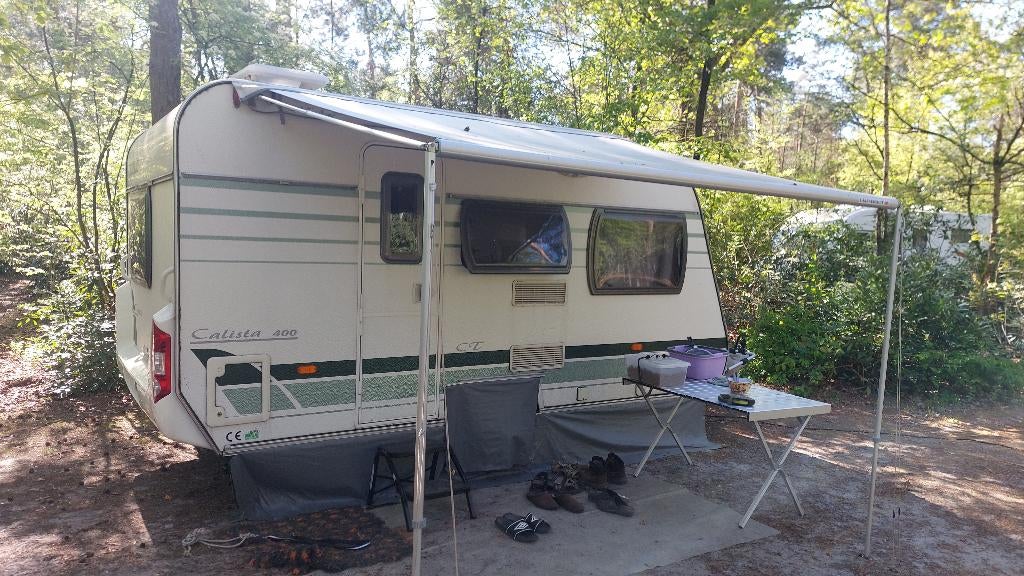 Rolluifel voor caravan, Caravans en Kamperen, Voortenten en Luifels, Ophalen, Gebruikt, Fiamma