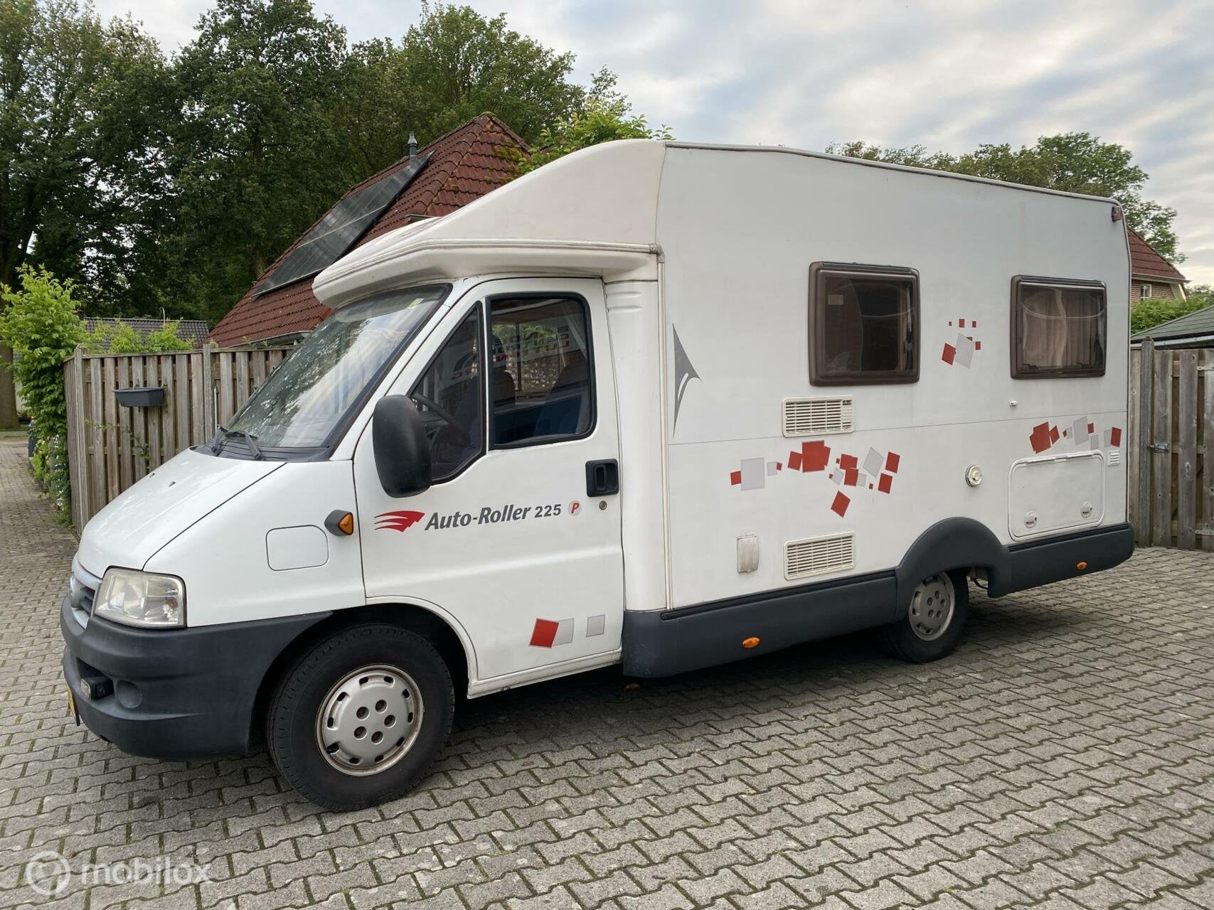 Fiat DUCATO 2.0-110 PK Camper 2005. !, Fietsendrager, Bedrijf, Tot en met 3, Half-integraal