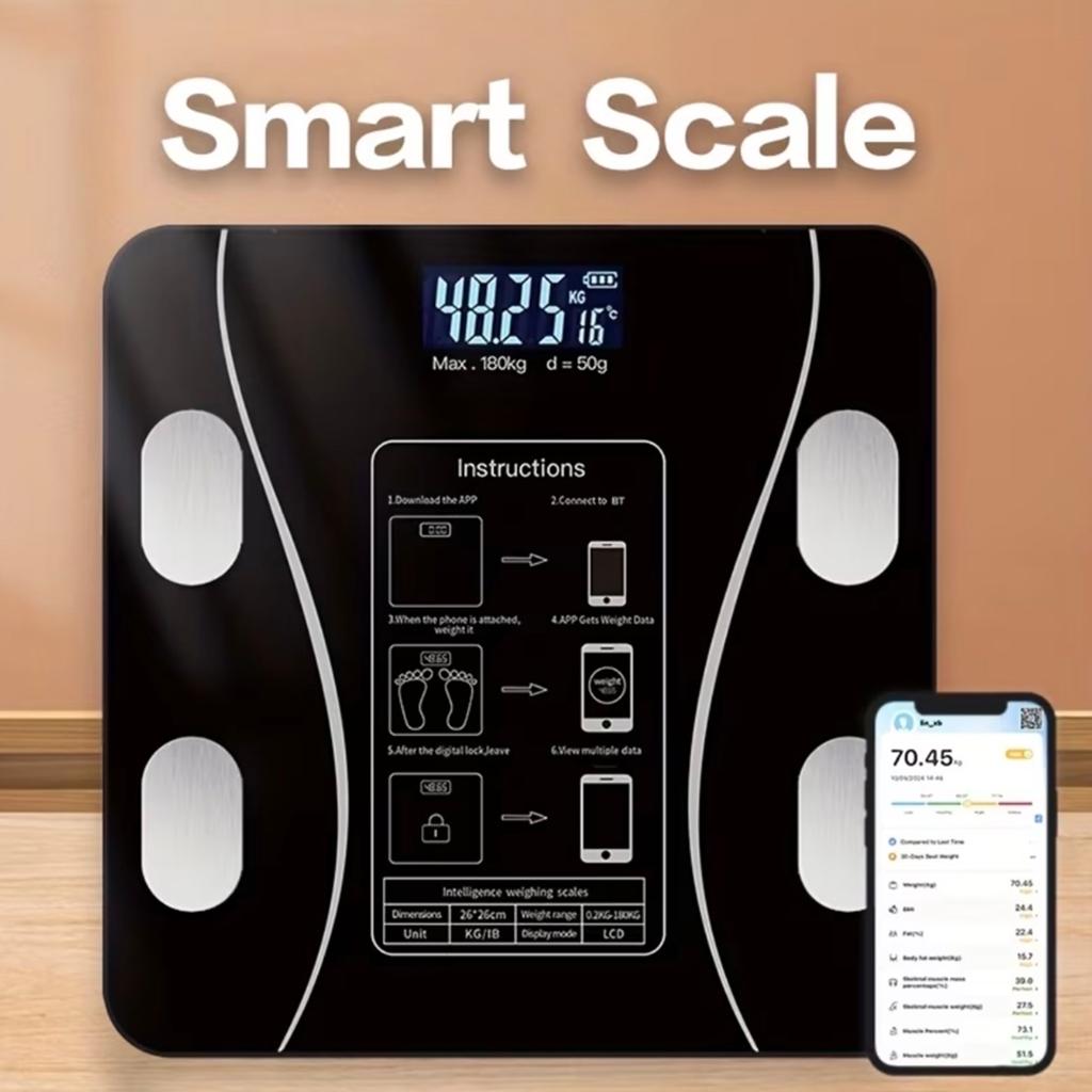 Slimme Weegschaal met App Connectiviteit - Hoge Precisie, 1 tot 500 gram, Nieuw, 100 kg of meer, Ophalen of Verzenden