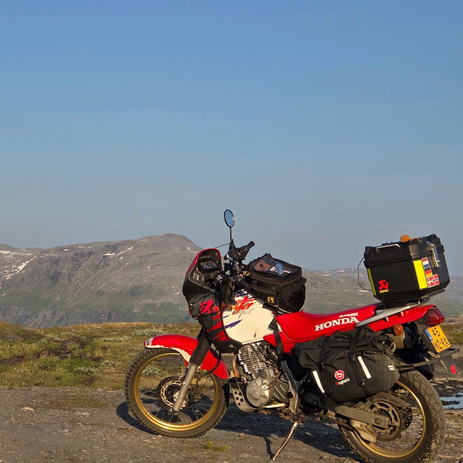 Honda Dominator NX650, Gebruikt, Particulier, Toermotor, Minimaal motorrijbewijs A2