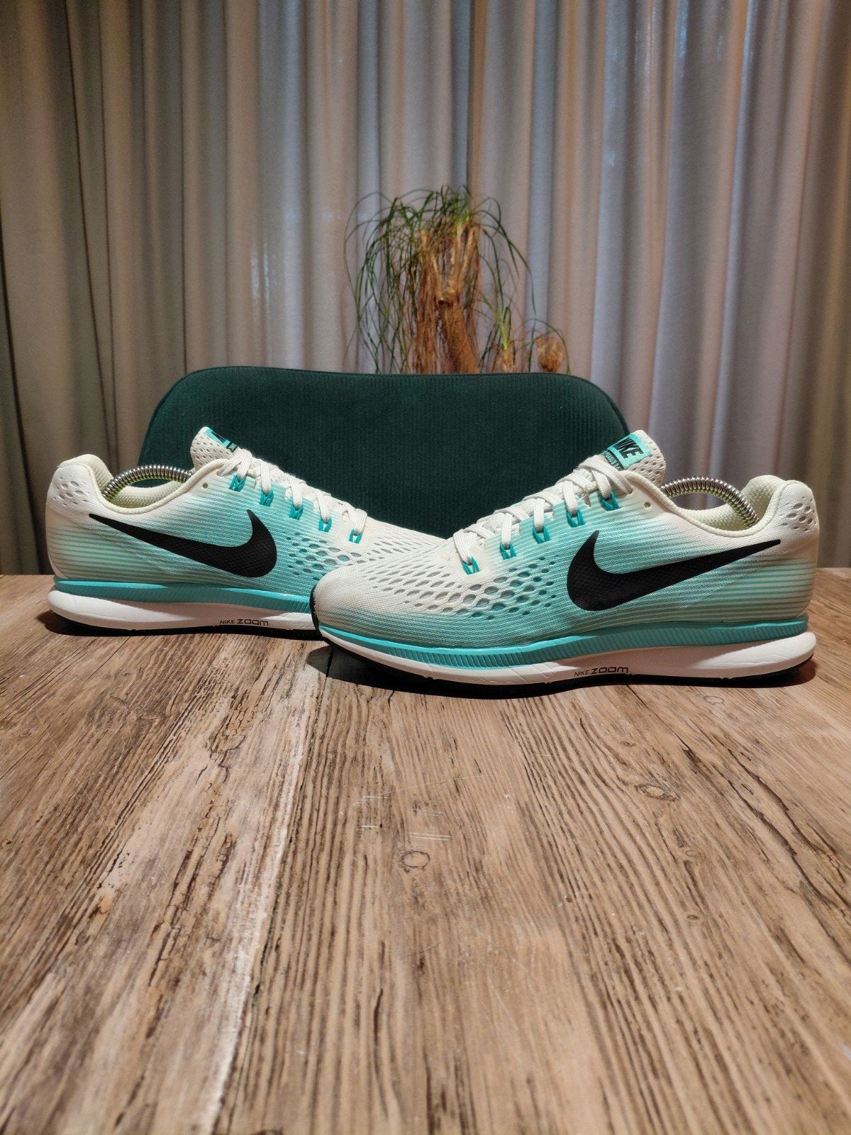 Nike Air Zoom Pegasus 34 'Aurora Green' Size 40,5, Wit, Nike, Ophalen of Verzenden, Sneakers of Gympen