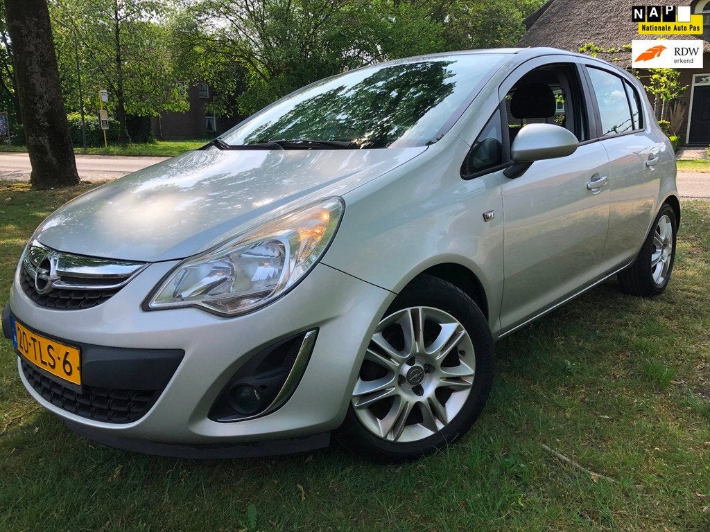 Opel Corsa 1.2-16V Edition ORG NL/ 5DRS/ APK 28-4-2027, Auto's, Opel, Bedrijf, Te koop, Corsa, ABS, Airbags, Airconditioning, Centrale vergrendeling