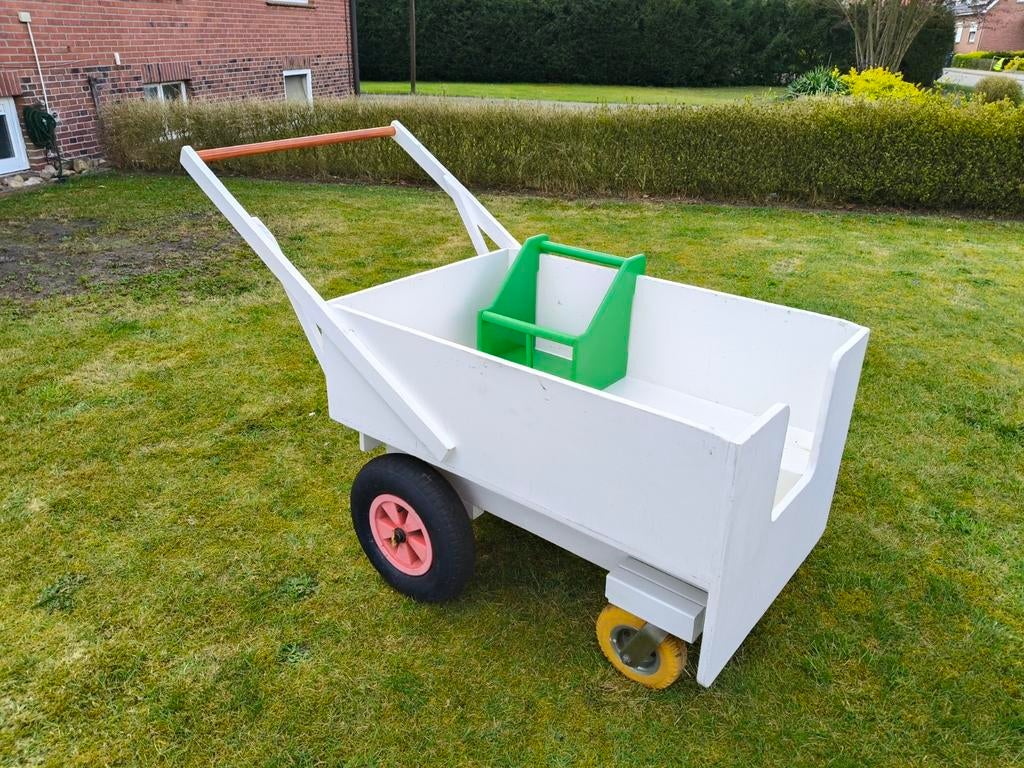 Robuuste Bolderkar met los zitje, Ophalen, Gebruikt