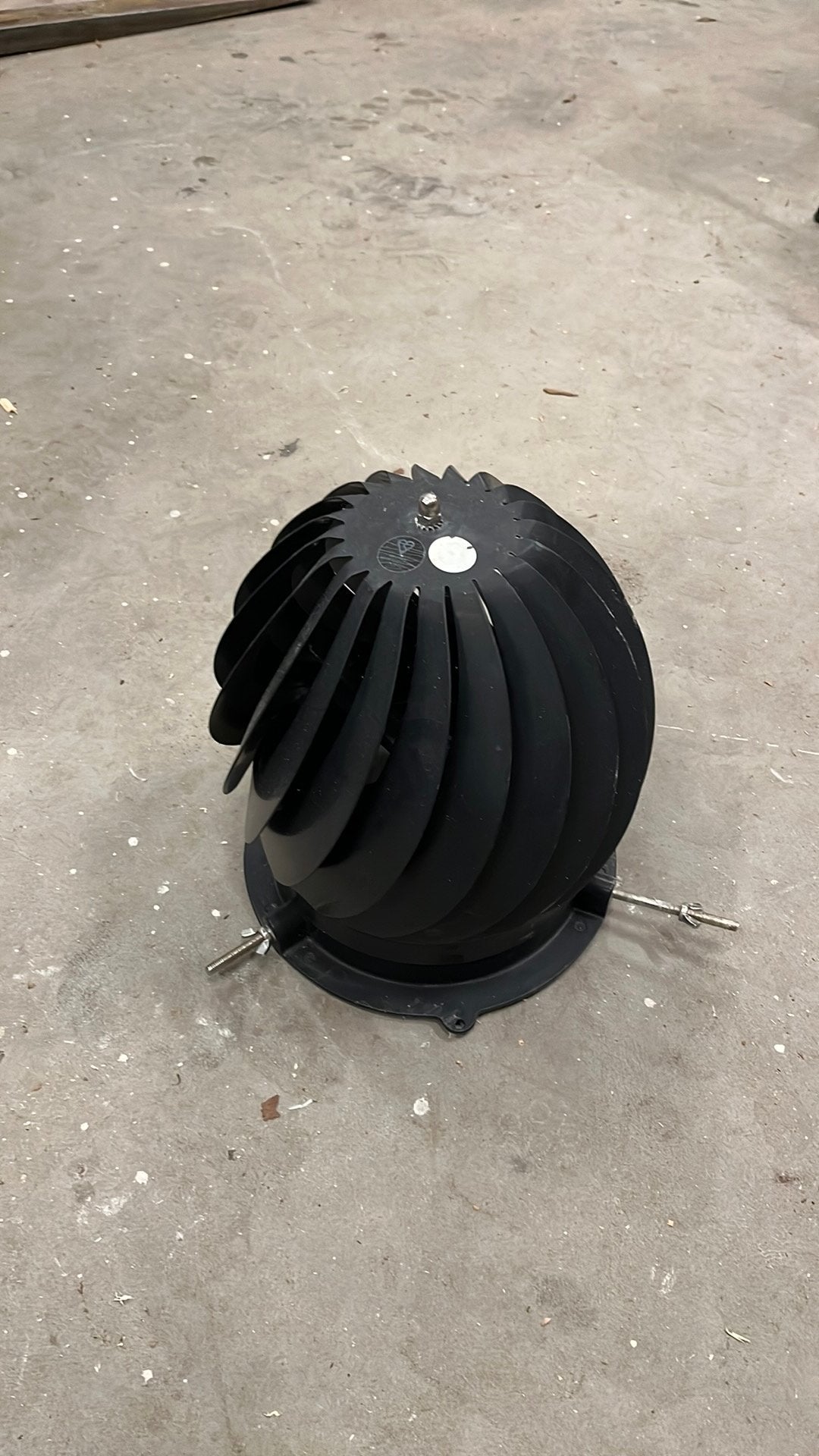 Spinner/turbowind kachel, Ophalen of Verzenden, Zo goed als nieuw, Hout