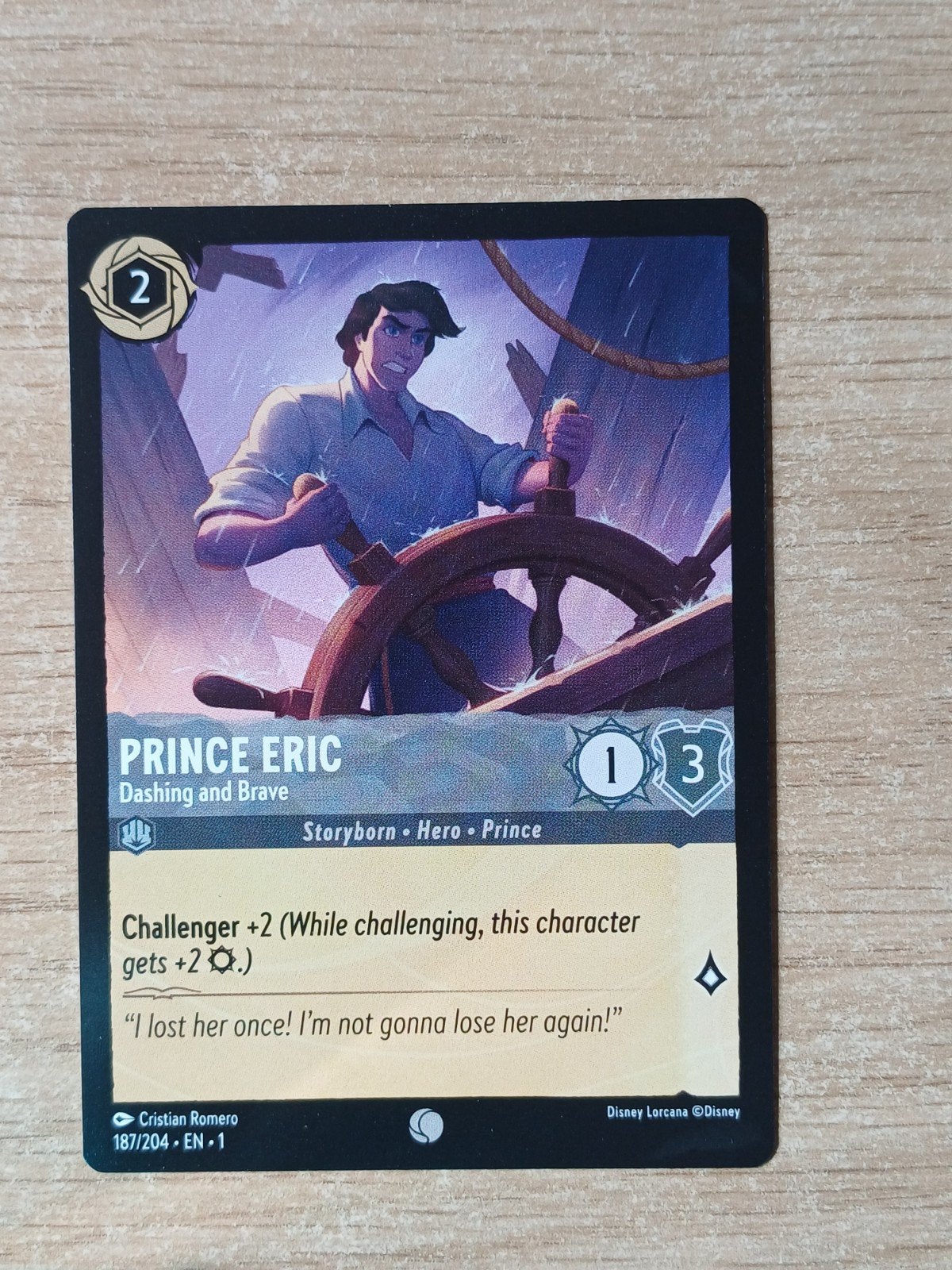 prince eric 187/204, Ophalen of Verzenden, Nieuw, Losse kaart