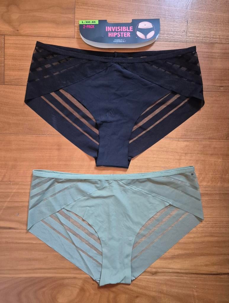 Nieuw: 2-pack hipster onderbroeken maat 44/46, Ophalen of Verzenden, Zwart, Slip