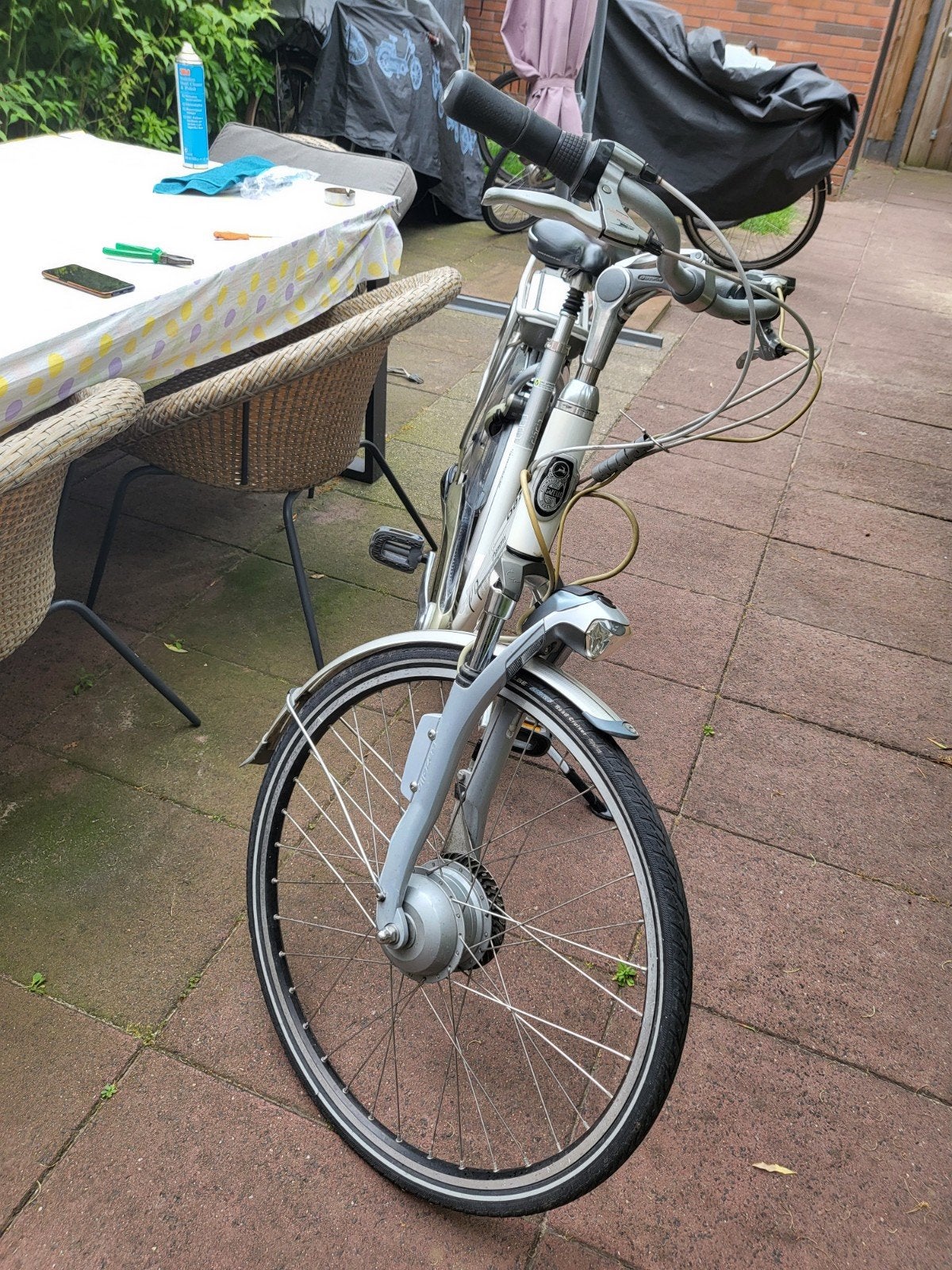 gazelle chamonix innergy(4 accu's), Fietsen en Brommers, 51 tot 55 cm, Ophalen, Gebruikt, Gazelle