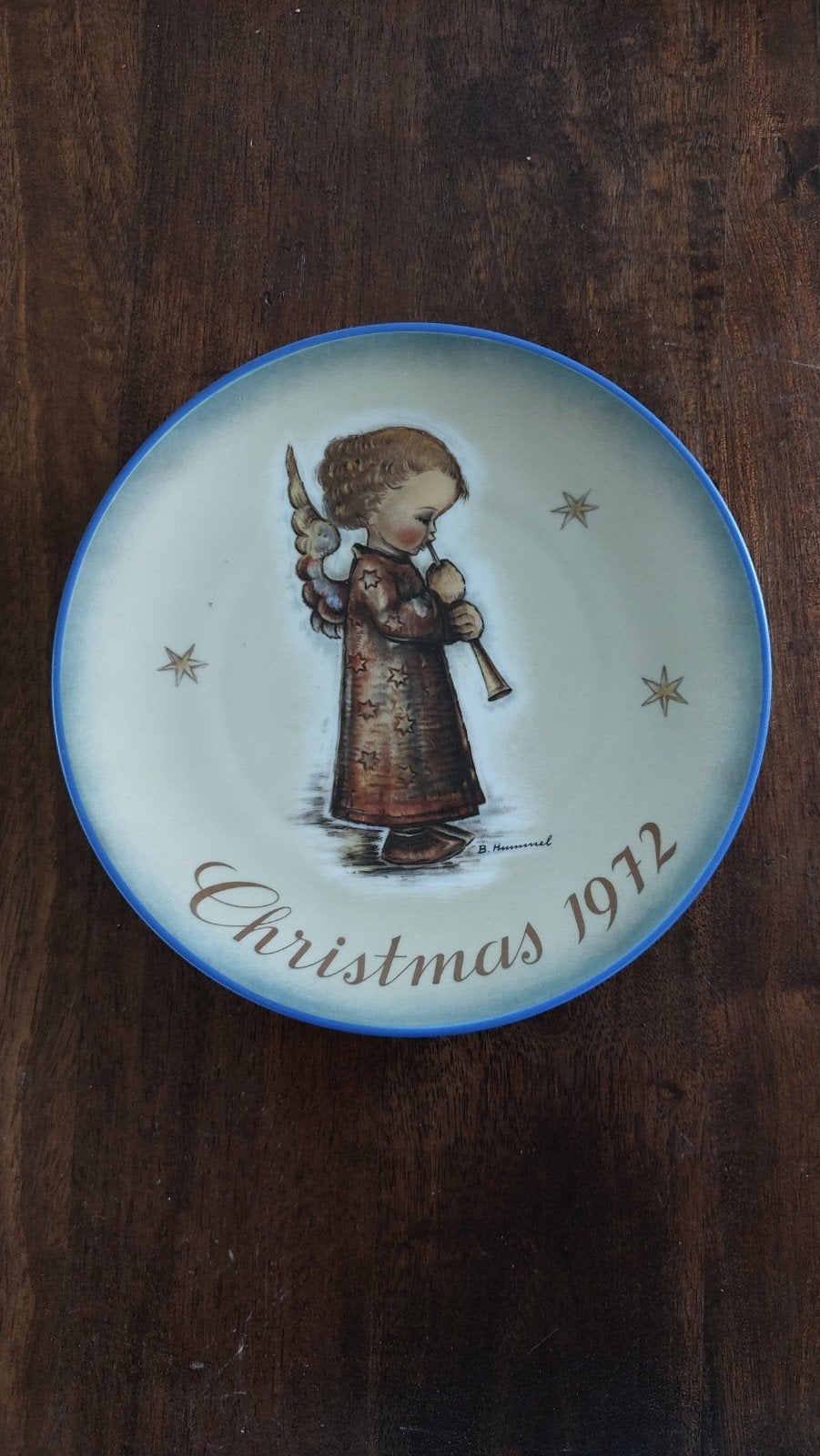 Hummel kerstbord, Ophalen of Verzenden, Overige materialen