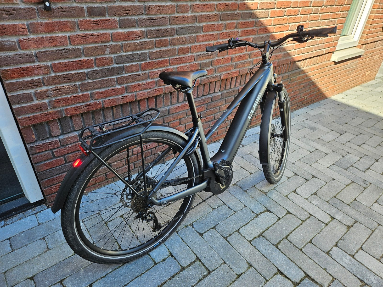 Cube hybrid 500 Bosch performance 75nm smart! 2023, 2400 km., Fietsen en Brommers, (Extra) lage instap, Zo goed als nieuw, Minder dan 47 cm