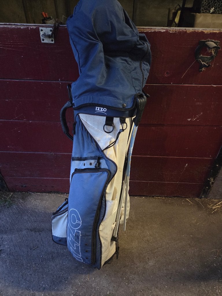 Golf tas met kar, Ophalen, Gebruikt, Tas, Ping