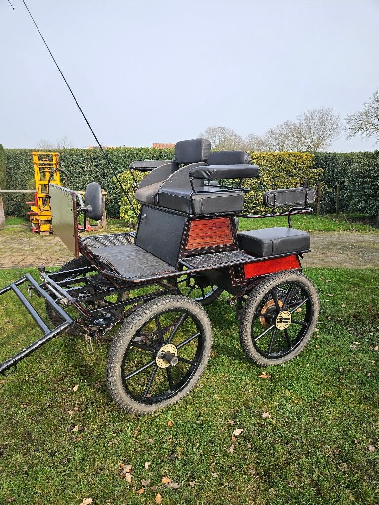 Eenspan menwagen (eventueel met getuig), Gebruikt, Overige typen, Paard
